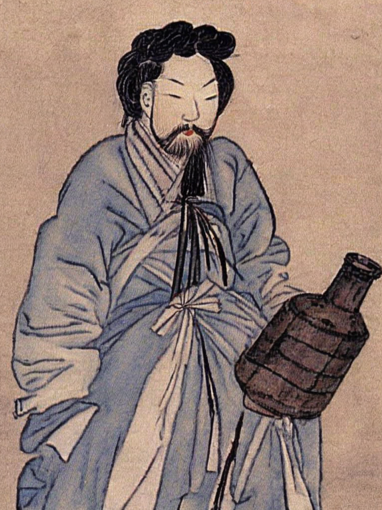 00075-2716542520-v2-1_768-ema-pruned-DPM++ 2M Karras-a man holding a bottle shinyunbok style.png